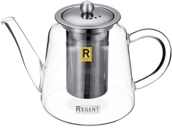 Чайник с фильтр-ситечком Regent Inox 0,7л Linea Franco 93-FR-TEA-09-700