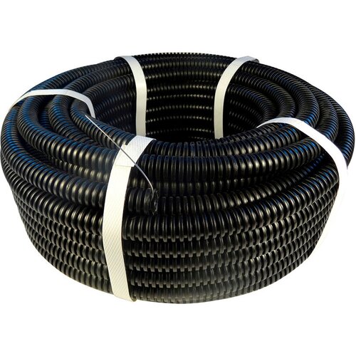 Труба гофрированная ПНД 20 мм Геопласт легкая безгалогенная с зондом (100 м)