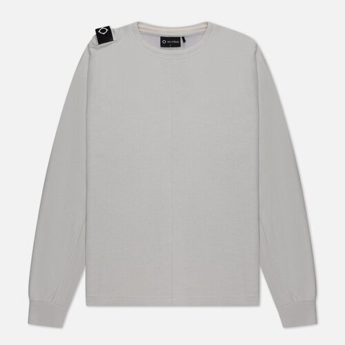 Мужская толстовка MA.Strum DFP Panel Sleeve Crew Neck бежевый, Размер L