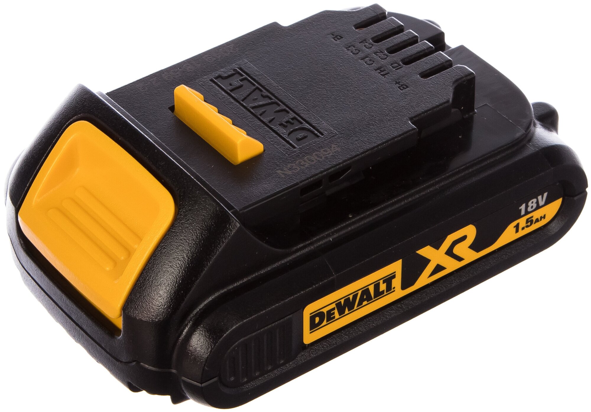 Аккумуляторная батарея DCB181 (18В, XR Li-ion, 1.5Ач, слайдер) DeWalt DCB181-XJ