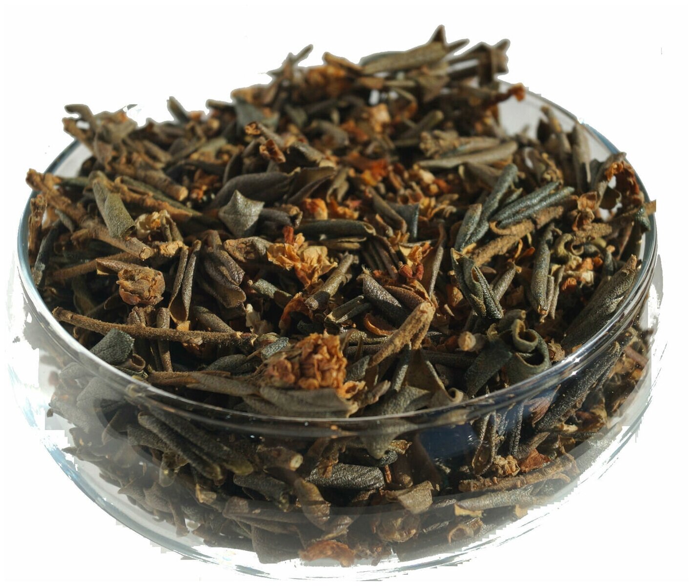 Чай листовой саган-дайля с цветком 100гр - фотография № 1