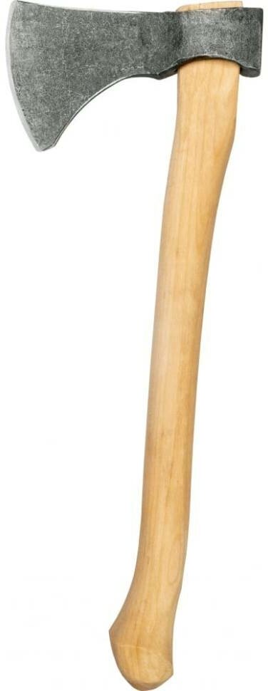 Таежный топор Труд-Вача Олень с деревянным клином, ручной сборки С405 - фотография № 5