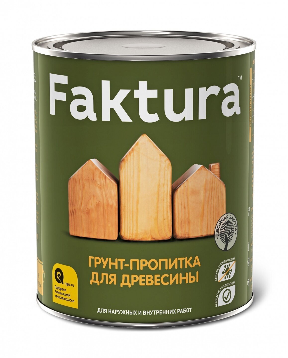 Грунт-пропитка для древесины Faktura (2,5л)