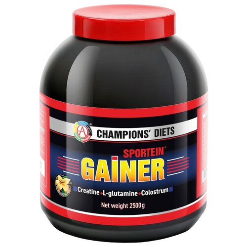 Гейнер Академия-Т Sportein Gainer, 2500 г, ваниль гейнер академия т fit gainer 2500 г ваниль