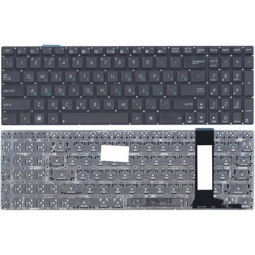 Клавиатура для ноутбука Asus N56 N56V N76 N76V черная клавиатура для ноутбука asus n56v русская черная