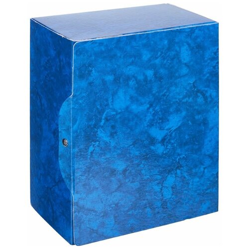 Купить Короб архивный Attache (240x150x330мм, 150мм, до 1100л., ламинированный картон) синий мрамор