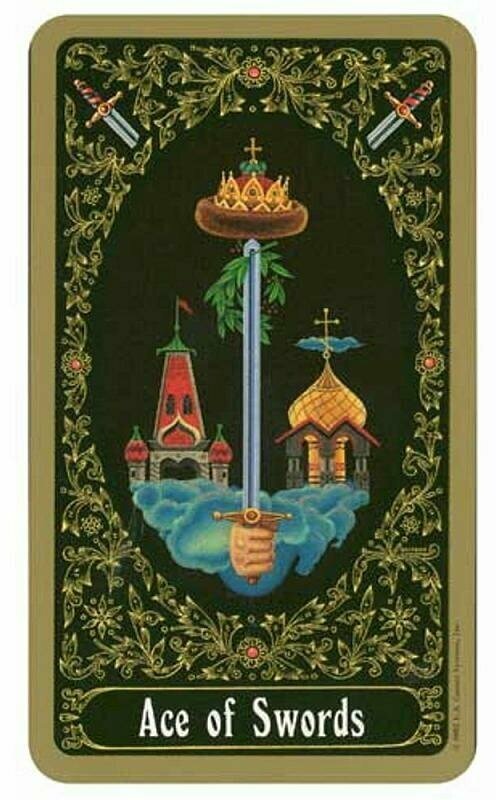 Russian Tarot of St Petersburg 78 карт инструкция - фото №6