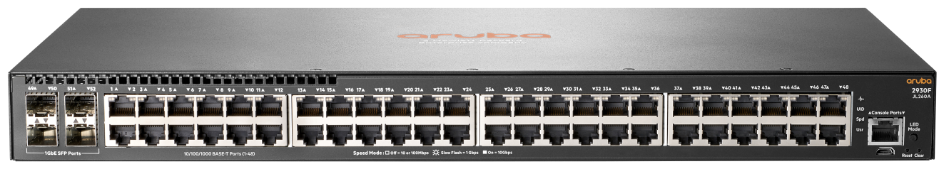 Коммутатор HPE Aruba 2930F, управляемый [jl260a#abb]