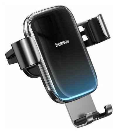 Автомобильный держатель Baseus SUYL-LG01 Glaze Gravity Car Mount крепление в воздуховод Black