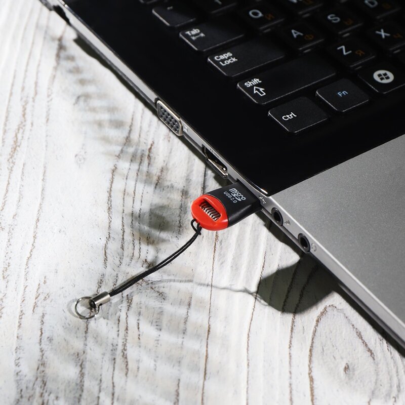USB-картридер для microSD/microSDHC REXANT со шнурком в комплекте
