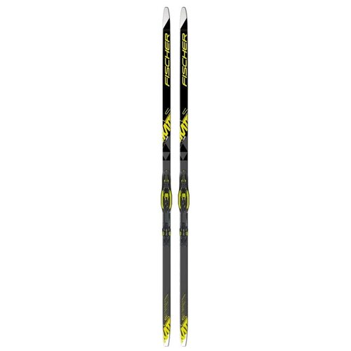 фото Беговые лыжи fischer ls skate ifp без креплений, 176 см, черный/желтый