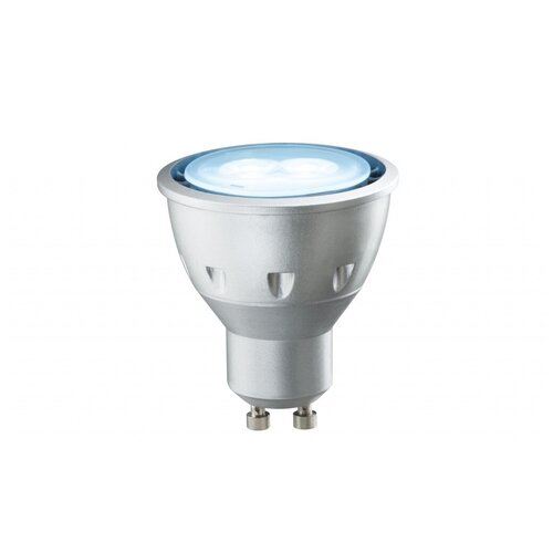 Лампа светодиодная Paulmann Рефлекторная Special 5Вт 250Лм Голубой лед GU10 230В Д50мм Матовый 28214