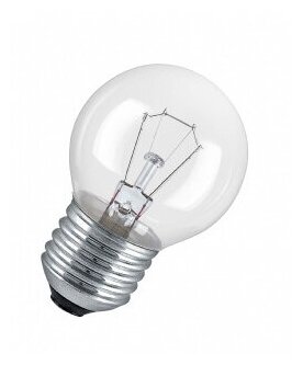 OSRAM Лампа CLASS P CL 40 каплевидная прозрачная лампочка накаливания "шарик" E27 40W