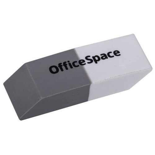Резинка стират. OfficeSpace (OBGP_10064) скошенн., комбинир., термопластичная резина, 41 х 14 х 8мм