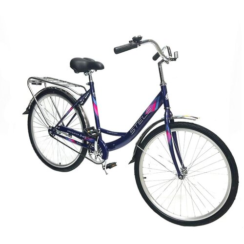 фото Дорожный велосипед stels navigator 245 26" z010 фиолетовый (собран и настроен) 2023