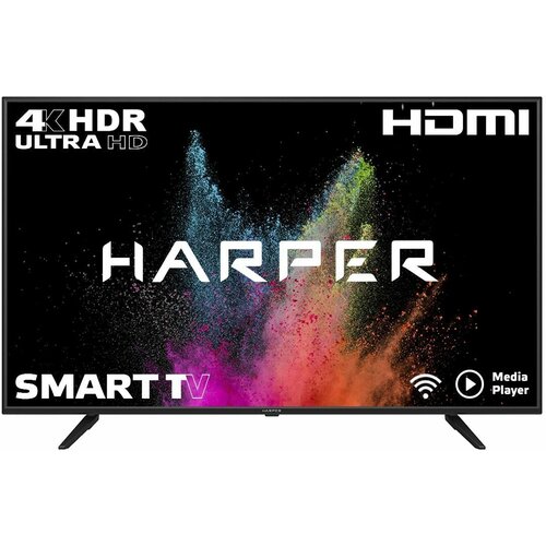 Телевизоры HARPER 65U660TS-T2-UHD-SMART безрамочный