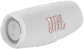 Портативная акустика JBL Charge 5, 40 Вт, белый