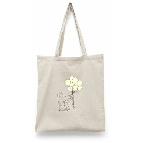 фото Сумка-шоппер унисекс каждому своё "stray kids/k-pop" белая