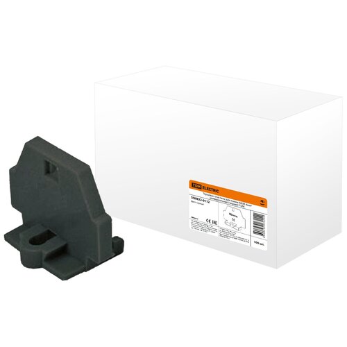 Торцевая пластина для клемм МКМ 4мм2 универсальная (черная) TDM Electric (SQ0822-0112)