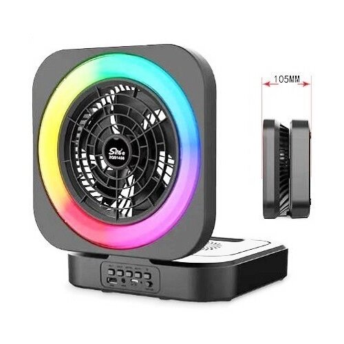 Колонка-вентилятор с RGB подсветкой Sing-e ZQS1456 Black 240000₽