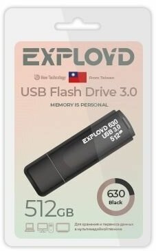 EXPLOYD EX-512GB-630-Black USB 3.0