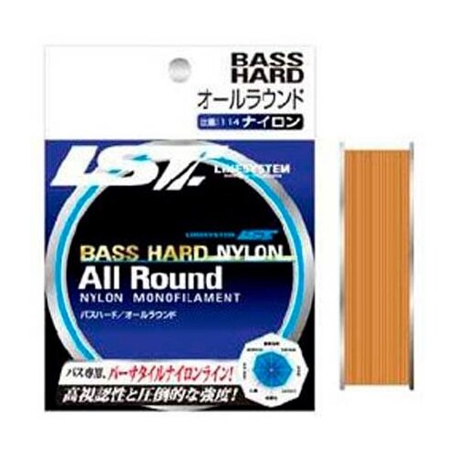 Леска LINESYSTEM Bass Hard Allround Nylon 8LB (150m)