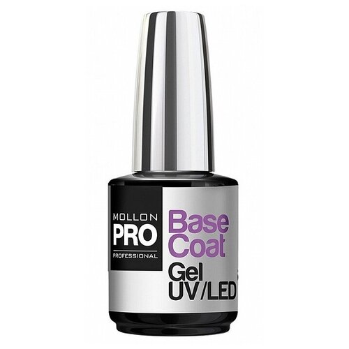 MOLLON PRO Базовое покрытие BASE COAT GEL GLOSS UV/LED (12 ml)
