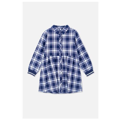 фото Платье playtoday размер 122, темно-синий