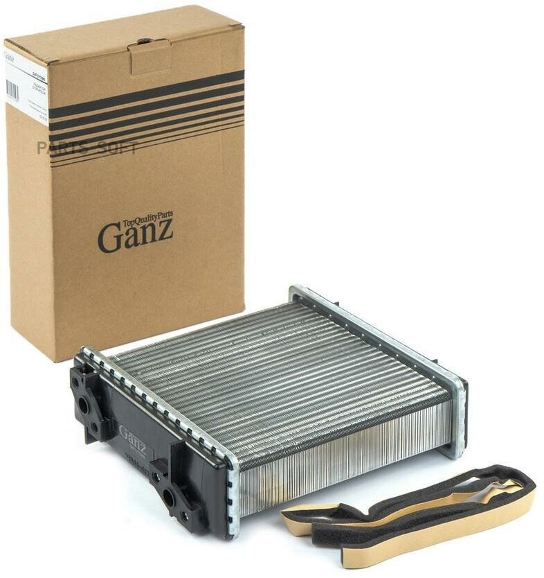 Радиатор Отопителя Ваз 2101 Алюминиевый Ganz Gif07096 GANZ арт. GIF07096