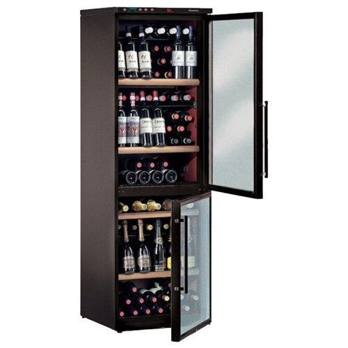 Винный шкаф на 138 бутылок IP Industrie Parma NCK 601 CF черный