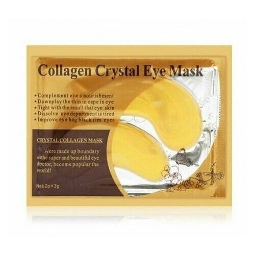 Патчи для глаз Crystal Collagen Gold Powder Eye Mask, 3 шт