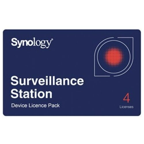 Лицензия Synology Surveillance Station Device License Pack 4