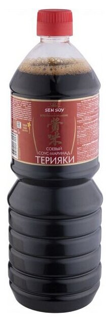 Соевый соус терияки Sen Soy Premium бутылка ПЭТ 1 литр