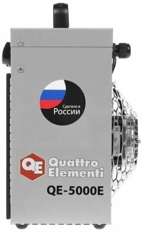 Нагреватель воздуха электрический / обогреватель QUATTRO ELEMENTI QE-5000 E с ТЭН (3 / 5кВт, 220В, 400 м3/час)