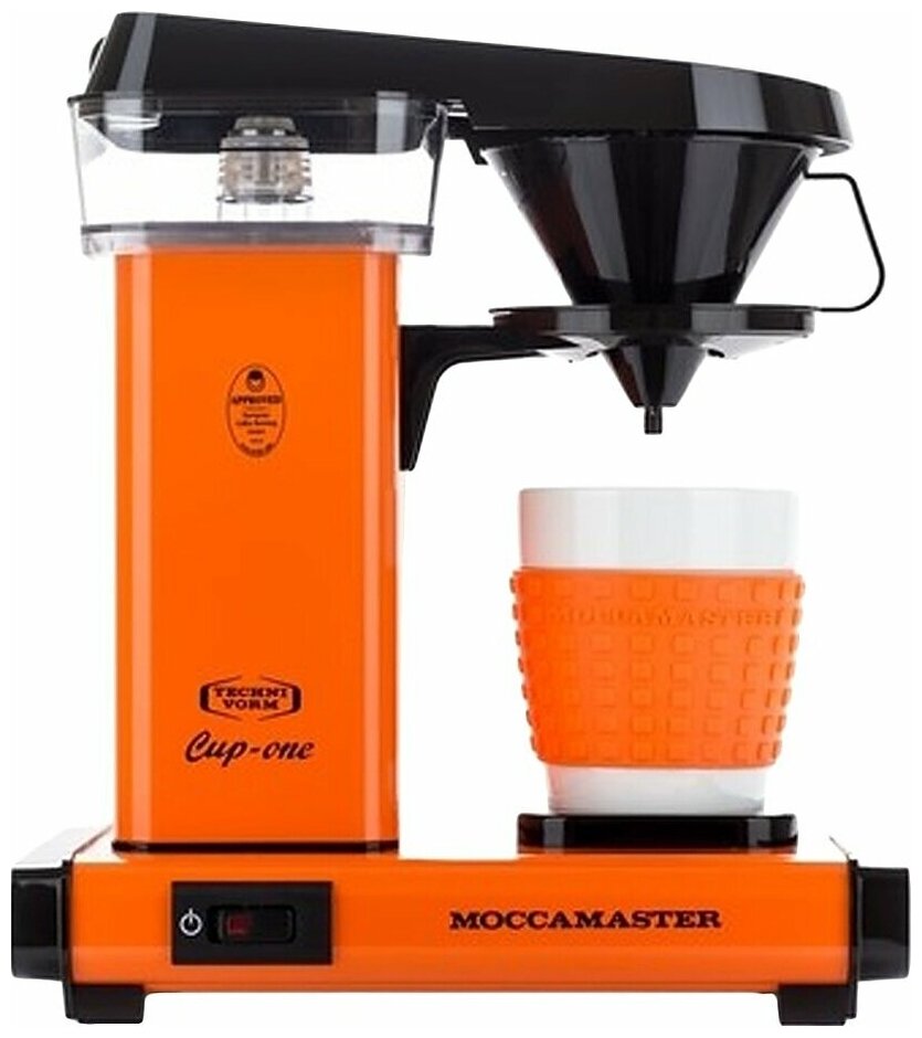 Профессиональная капельная кофеварка Moccamaster Cup-one, оранжевый, 69222