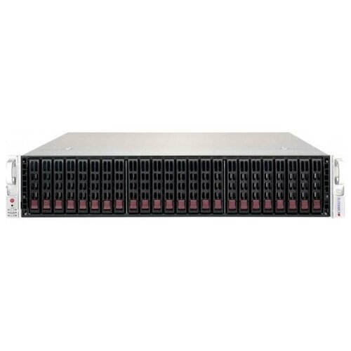 Серверный корпус 2U Supermicro CSE-216BE1C-R609JBOD 2 х 650 Вт серый чёрный