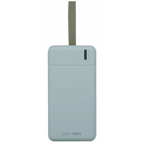 Внешний аккумулятор Remax RPP-289 30000 mAh 20W MicroUSB Type-C цвет белый 1 шт 373900₽