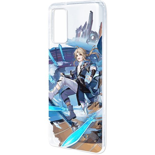 Силиконовый чехол Mcover для Samsung Galaxy S20 FE Honkai Impact, Яньцин