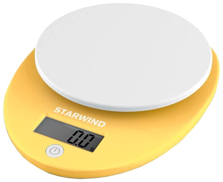 Весы кухонные STARWIND SSK2259, желтый