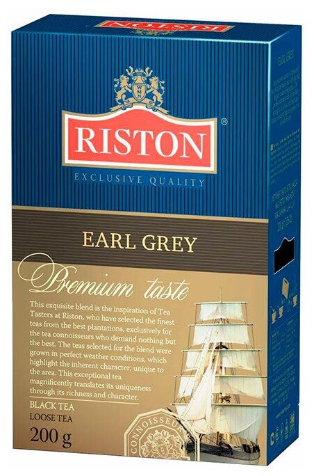 Чай черный Riston Earl grey, 200 г - фотография № 7