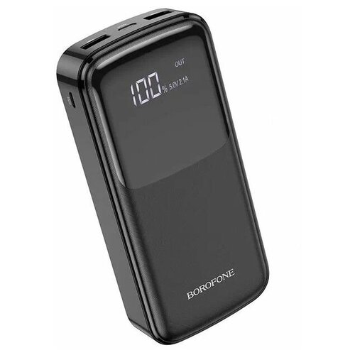 Пауэр банк Borofone BJ17A с большой емкостью 20000 mAh LED дисплей с возможностью заряжать 2 устройства 185000₽