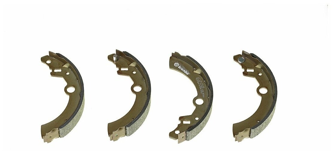 BREMBO s56545 (44060CY025 / 4654042010 / S56545) колодки тормозные барабанные задн. Nissan (Ниссан) qashqai / qashqai