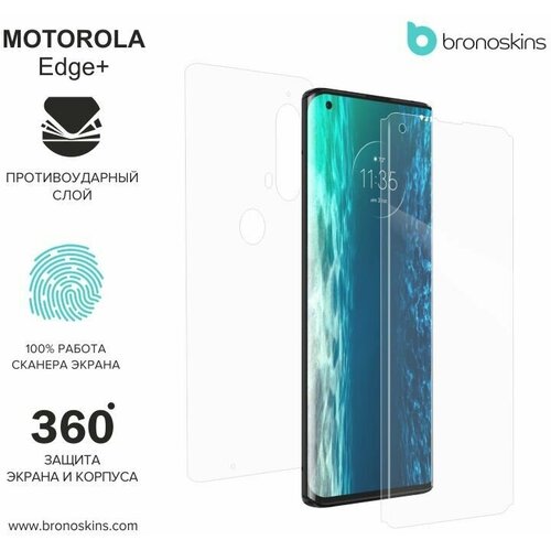 защитная пленка для экрана и корпуса meizu 15 матовая защита задней панели Защитная пленка для экрана и корпуса Motorola Edge+ (Матовая, Защита задней панели)