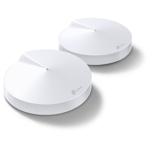 Точка доступа/ AC1300 Wi-Fi System802.11ac/a/b/g/n, 717MHz Quad-core CPU, 2 Gb Ethernet Ports, 4 internal antennas Deco M5(2-Pack)