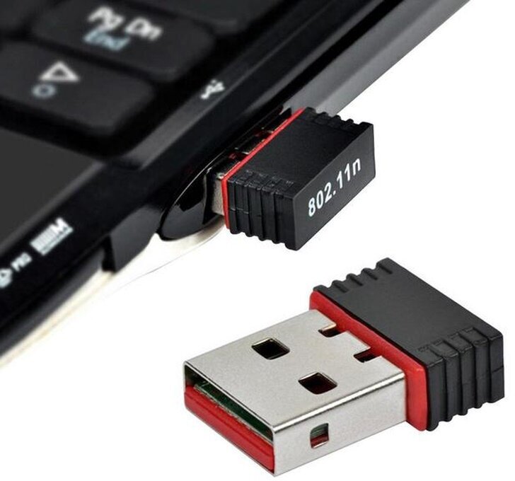 USB Wi-Fi адаптер, 150 Мбит/с, 2,4 ГГц, IEEE 802.11n