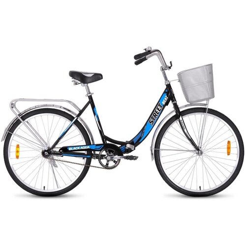 Велосипед BA Street Beat 26 1с РФ 19 черный-синий 1330000₽