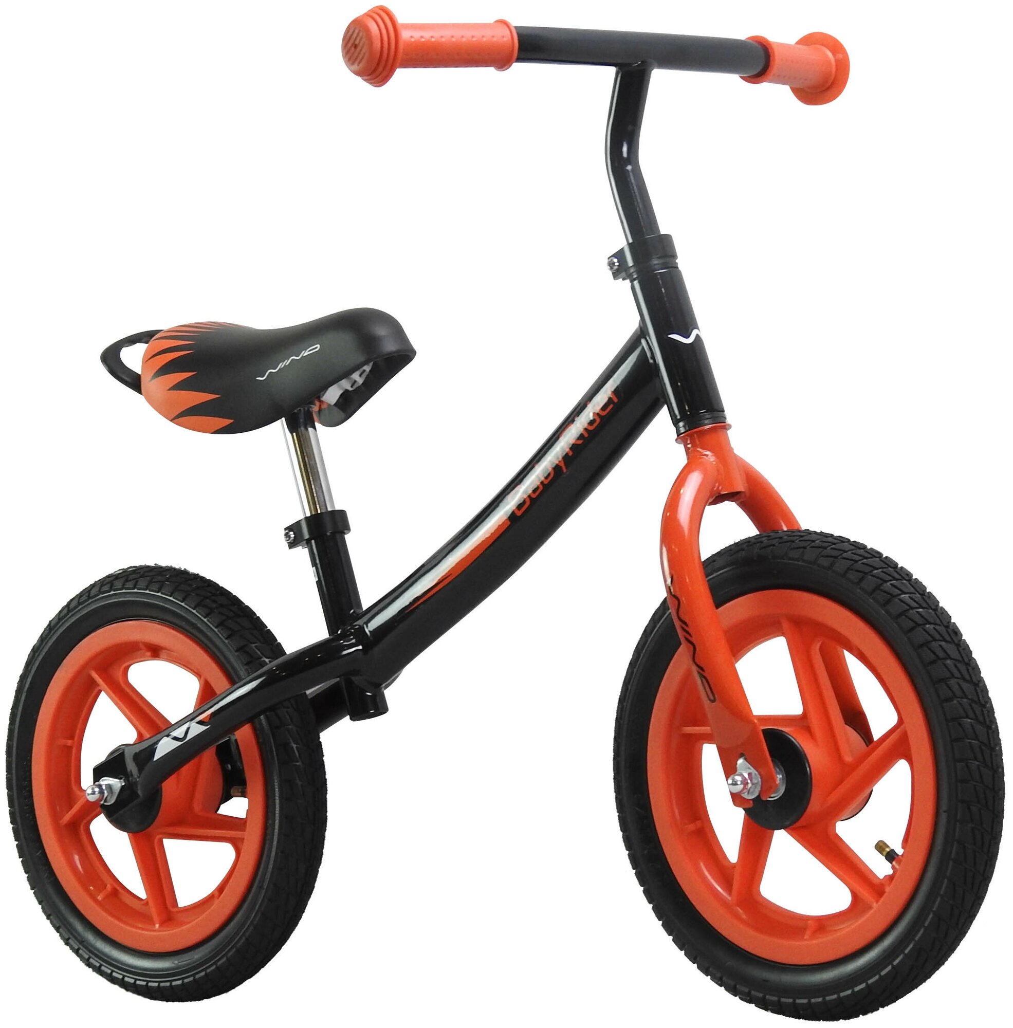 Беговел WIND BABYRIDER 12" красно-черный