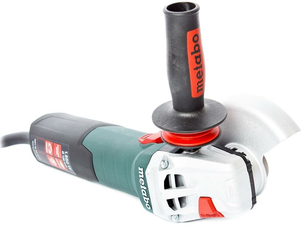Углошлифовальная машина Metabo WEV 15-125 Quick 125 мм 1550 Вт - фото №9