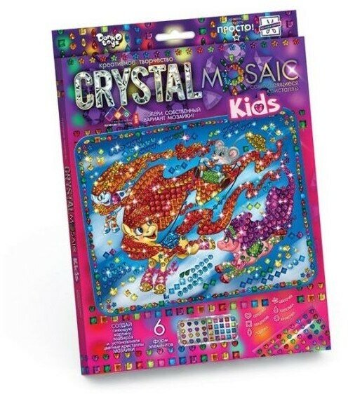 Набор креативного творчества Crystal Mosaic Kids Пони