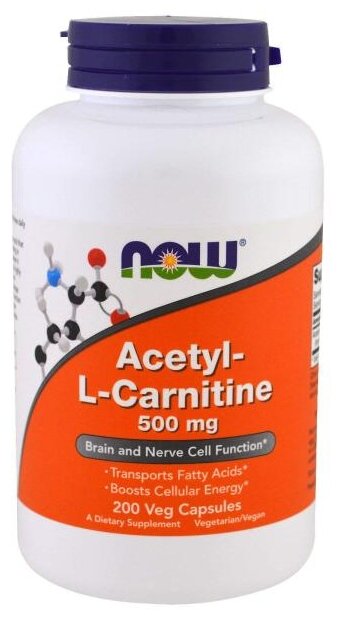 Acetyl-L-Carnitine (-L-) 500  200   (NOW)